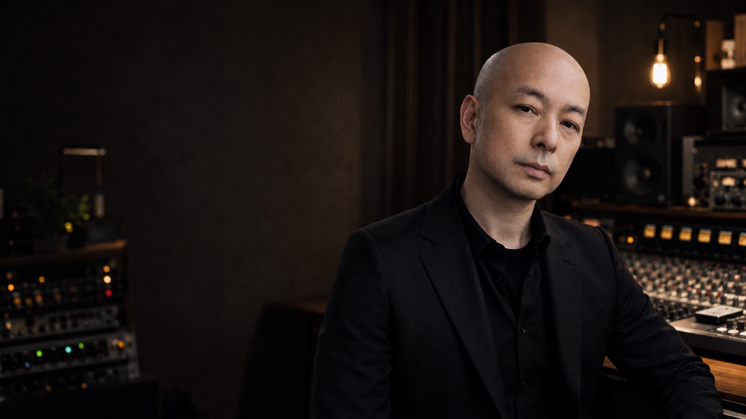 Portrait of Tomonobu Hara, founder of AMATERAS JAPAN and musician behind Sugarfields